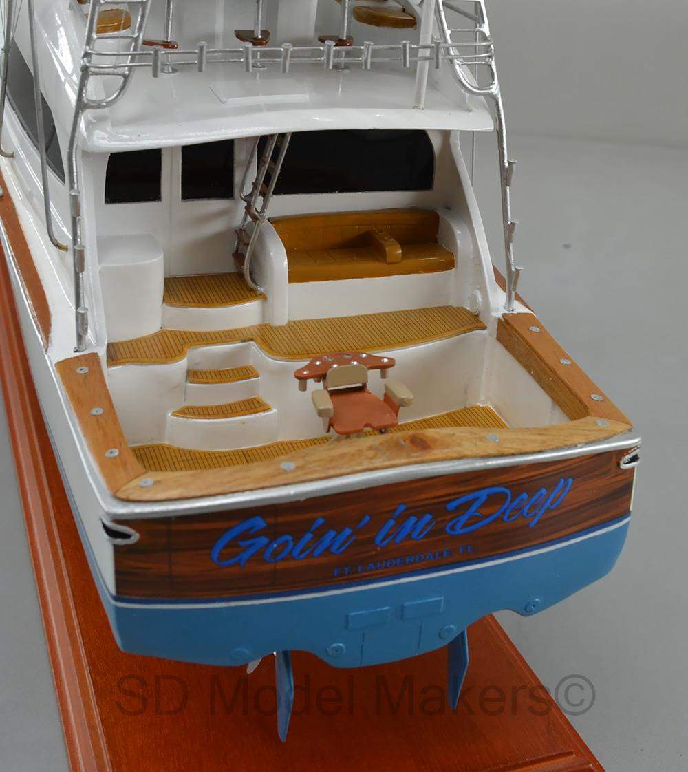 SD Model Makers > Custom Power Boat Models > Sport Fishing Boats